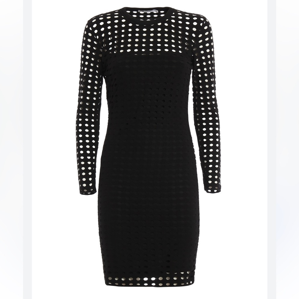 T BY ALEXANDER WANG
Cut-out jersey dress size small